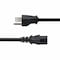 Startech.Com 8ft 2.4m Computer Power Cord, NEMA 5-15P to IEC 60320 C13 AC Power Cable, 13A 125V, 16AWG,  271B-6800-POWER-CORD - alternate 4