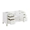 James Martin Vanities Chicago 60in Single Vanity, Glossy White, w/ 3 CM Parisien Bleu Silestone Top 503-V60S-GW-FPBL - alternate 5
