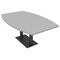 Skutchi Designs Boat Conference Table With Power Unit, 48 in W, 72 in L, Grey HAR-BOT-48x72-DOU.BK-U779-NA - alternate 1