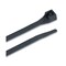 Gb Cable Tie, Double-Lock Locking, 6/6 Nylon, Black, 100PK 46-308UVB - alternate 3