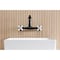 Kingston Brass Double-Handle Wall Mount Bathroom Faucet, Matte Black KS7250PX - alternate 4