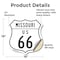 Signmission Missouri Route Marker Shield Sign Us 66, 18 Inch X 18 Inch, Vinyl Decal SHI-D-18-386 - alternate 3