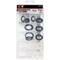Performance Tool 60 pc. Drain Plug Gasket Assortment, Nylon Gaskets, Fiber Gaskets, Oil Drain W5234 - alternate 2
