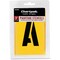Chartpak Painting LettersNumbers Stencils, Yellow, 35PK CHA01560 - alternate 1