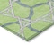 Homeroots 5' X 8' Lime Green And Blue Geometric Washable Indoor Outdoor Area Rug 613507 - alternate 6