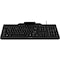 Cherry KC 1000 SC Wired Keyboard - Full Size, Black, Integrated Smart Card Reader, FIPS201 Certified JK-A0100EU-2 - alternate 1