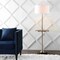 Jonathan Y Luce 59" Metal/Wood LED Floor Lamp with Table, Black/Brass JYL3056A - alternate 6