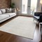 Homeroots 9' X 12' Ivory And Beige Chevron Washable Indoor Outdoor Area Rug 612272 - alternate 7