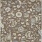 Homeroots 9' X 12' Chocolate Beige And Blue Floral Washable Indoor Outdoor Area Rug 597810 - alternate 5