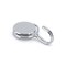 Magnet Source Magnetic Hook .5in L X 1.5in W Silver 65 lb. pull Silver 7548 - alternate 12