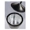 Rubbermaid Commercial Aladdin Smokers' Station, Round, Steel, 4.5 gal, Charcoal FGR1639EHGR - alternate 4