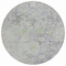 Homeroots 8' Plum Purple And Olive Green Round Oriental Washable Indoor Outdoor Area Rug 587454 - alternate 6