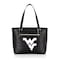 Picnic Time Family Of Brands NCAA West Virginia Mountaineers Uptown Cooler Tote Bag - Insulated Lunch Bag 743-01-179-834-0 - alternate 1