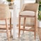 Bali & Pari Jasper Woven Seagrass Bar Stool, White Wash 265-14532-ZORO - alternate 4