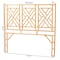 Bali & Pari Karavo Bohemian Natural Rattan Queen Size Standalone Headboard 249-13856-ZORO - alternate 3