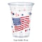 Creative Converting Patriotic 16 oz Plastic Tumblers, 96PK 373906 - alternate 2