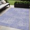 Homeroots 5' X 8' Lavender Purple And Lilac Abstract Washable Indoor Outdoor Area Rug 588781 - alternate 1
