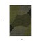 Homeroots 3' X 5' Olive Green And Black Geometric Washable Indoor Outdoor Area Rug 597643 - alternate 5