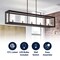 Jonathan Y Anna 38.5" Linear 5-light Metal/Glass LED Pendant, Oil Rubbed Bronze JYL7414A - alternate 6