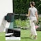 Wrightmaster Retractable 1/2 in. Dia x 100 ft. Wall Mount Garden Air Hose Reel w/ Shaft, 180 Deg Swivel Bracket ZOR-C2-30M12 - alternate 6