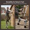 Wrightmaster 8.85 ft. Portable Aluminum Extension Ladder with Non-Marring Feet, 330 lbs. Capacity ZoroAP-537-270 - alternate 4