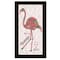 Homeroots Be A Flamingo Black Framed Print Wall Art 529781 - alternate 1