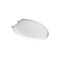 American Standard Slow-Close Toilet Seat and Lid With Cover, Slow Close Hinge, Elongated, White 5321A.65CT.020 - alternate 2