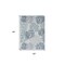 Homeroots 5' X 7' Navy Blue Ivory And Blue Nautical Indoor Outdoor Area Rug 552499 - alternate 7