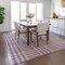 Homeroots 5' X 8' Purple Green And Ivory Plaid Washable Indoor Outdoor Area Rug 601507 - alternate 4