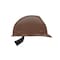 Msa Safety V-Gard Slotted Cap, HDPE, Fas-Trac III Suspension, Type I, Class E, Brown (standard size) 495854 - alternate 2