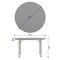 Flash Furniture Kathryn 4-Foot Round Granite Dark Gray Plastic Folding Table RB-48R-GY-GG - alternate 8