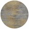 Homeroots 8' Brown Gold And Taupe Round Abstract Washable Indoor Outdoor Area Rug 587202 - alternate 4