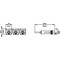 Siemens rear connection stud flat 3 units accessory for: 3VA53/54 3VA63/64 3VA9473-0QE00 - alternate 2