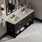 James Martin Vanities Lucian 72" Double Vanity, Carbon Oak, w/ 3 CM Tajnar Eclos Widespread Top D704-V72-CBO-WTJR - alternate 5
