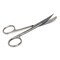 A2Z Scilab Lab Scissors 4.5 inches Sharp/Blunt Curved Blades, Stainless Steel A2Z-ZR-108S - alternate 1