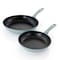 Oster Lynhurst 2 Piece Aluminum Nonstick Frying Pan Set in Blue 124909.02 - alternate 4