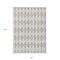 Homeroots 5' X 8' Beige Geometric Washable Indoor Outdoor Area Rug 577008 - alternate 4