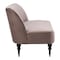 Homeroots 48in Taupe Loveseat 573997 - alternate 4