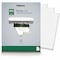 Fellowes Thermal Laminating Pouches  Letter, 3 mil, 100 pack, No Color, 100PK FEL5743301 - alternate 1
