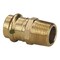 Viega Propress 1/2" X 1/2" Mpt Zero-Lead Bronze Adapter 79215 - alternate 1