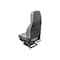 Uni Pro 2011 Ensign Lo Semi Truck Seat, High-Back, Gray Mordura Fabric 8517 - alternate 5