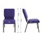 Flash Furniture Fabric Church Chair, Stackable, Purple XU-CH-60096-PU-GG - alternate 6