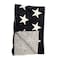 Homeroots Navy Blue And White Stars Knitted Baby Blanket 383154 - alternate 4