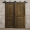 Sartodoors Sliding Closet Barn Bypass Doors 64 x 96 inches, Ego 5012 Marble Oak, Modern 6.6ft Rails Hardware EGO5012BBB-DMR-6496 - alternate 5