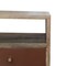 Homeroots 22" Brown Solid Wood One Drawer Nightstand 651885 - alternate 8