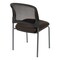 Office Star Products ProGrid Titanium & Black Visitors Chair, Straight Legs, Dillon Brown 86724R-R102 - alternate 4