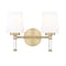 Z-Lite Henri Modern Gold 2 Light Vanity 7700-2V-MGLD - alternate 3