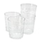Gibson Home 4 Piece 13.5 Ounce Bubble Double Old-Fashioned Glassware Set 141401.04 - alternate 1