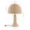 Jonathan Y Joanie 22" Bohemian Rustic Woven Rattan LED Table Lamp with Double Pull Chains, Natural/Brass Gold JYL4040A - alternate 6