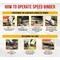 Mytee Products 5/16in - 3/8in Torque Drive Load Binder with Heavy-Duty Grab Hooks 6, 6..., 4PK CBRS-SB-516x4 - alternate 5